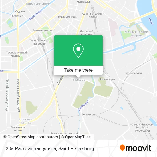 20к Расстанная улица map