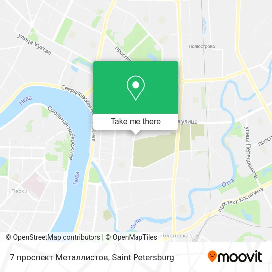 7 проспект Металлистов map