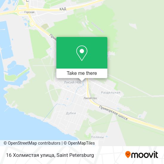 16 Холмистая улица map