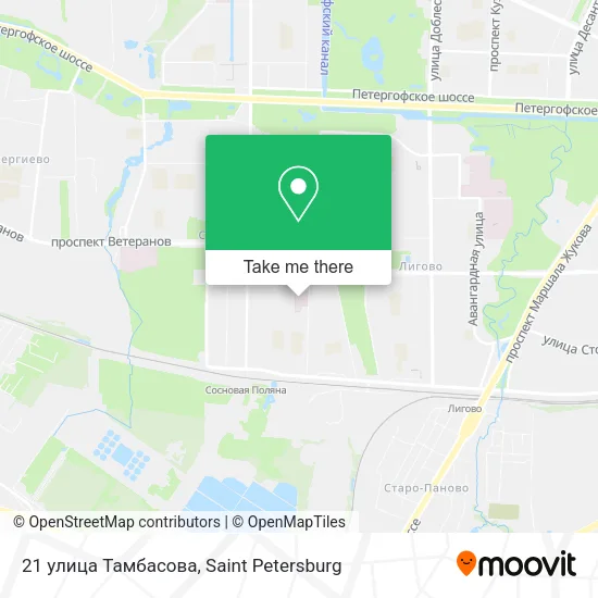 21 улица Тамбасова map