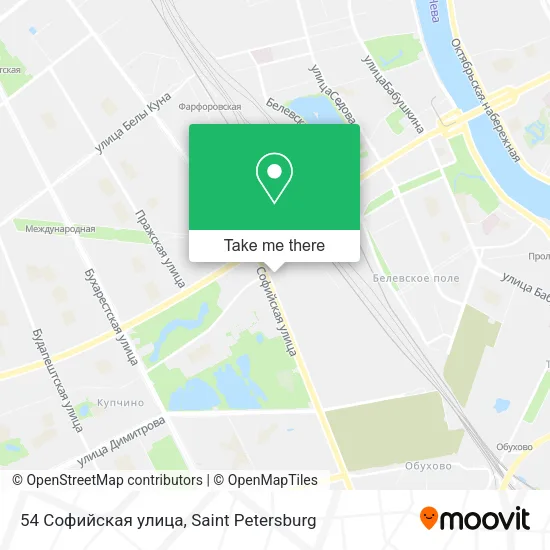 54 Софийская улица map