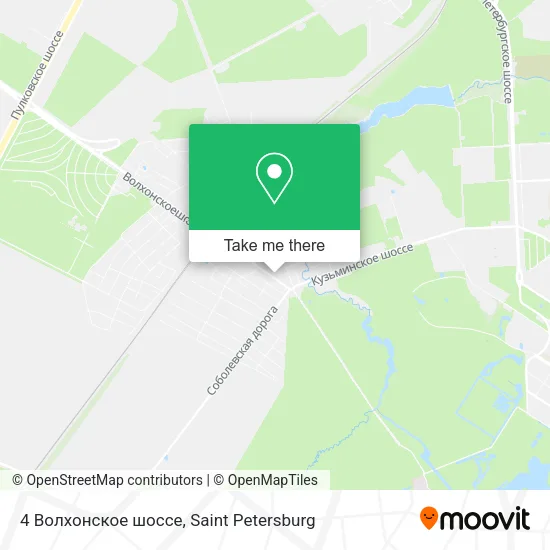 4 Волхонское шоссе map