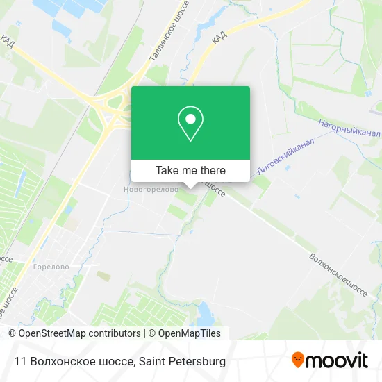 11 Волхонское шоссе map