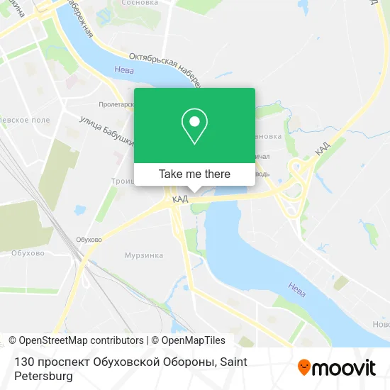 130 проспект Обуховской Обороны map