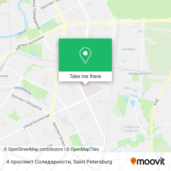 4 проспект Солидарности map