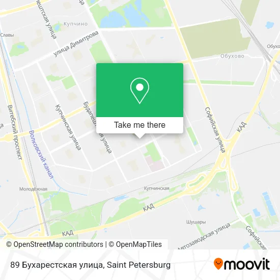 89 Бухарестская улица map