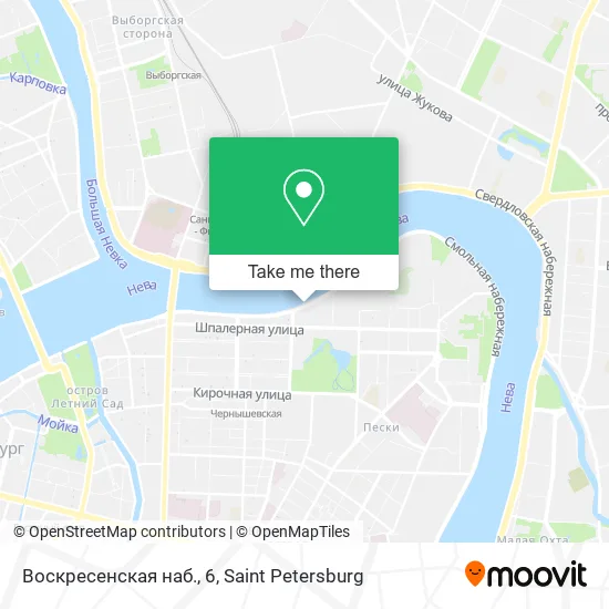 Воскресенская наб., 6 map