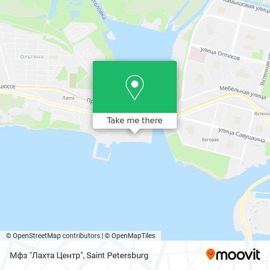 Мфз "Лахта Центр" map