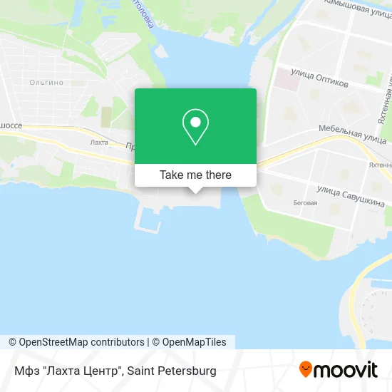 Мфз "Лахта Центр" map