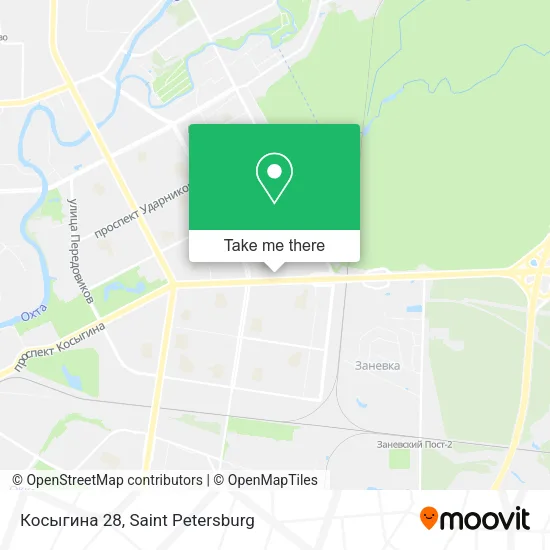 Косыгина 28 map