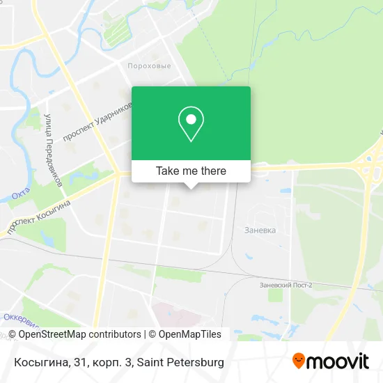 Косыгина, 31, корп. 3 map