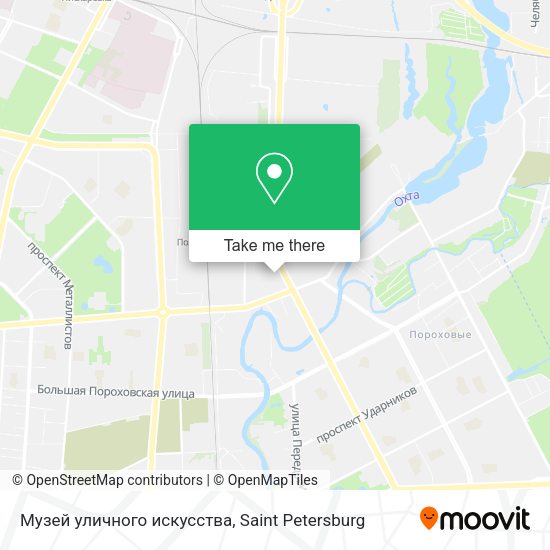 Музей уличного искусства map