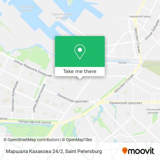 Маршала Казакова 24/2 map