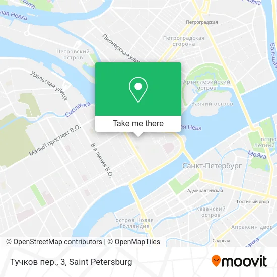 Тучков пер., 3 map