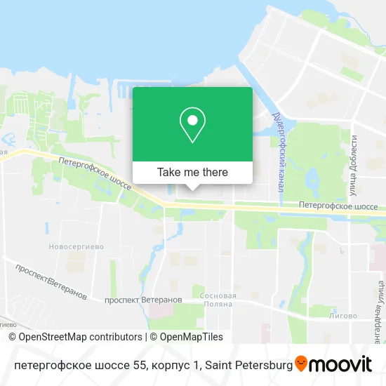 петергофское шоссе 55, корпус 1 map