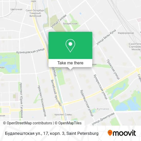Будапештская ул., 17, корп. 3 map