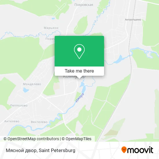 Мясной двор map