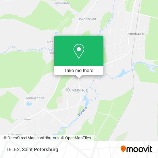 TELE2 map