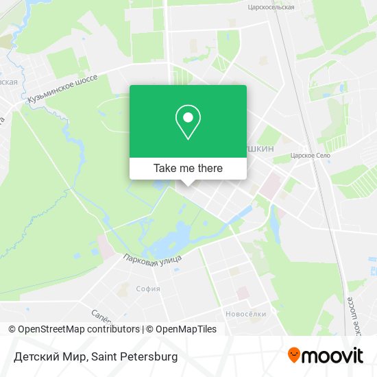 Детский Мир map