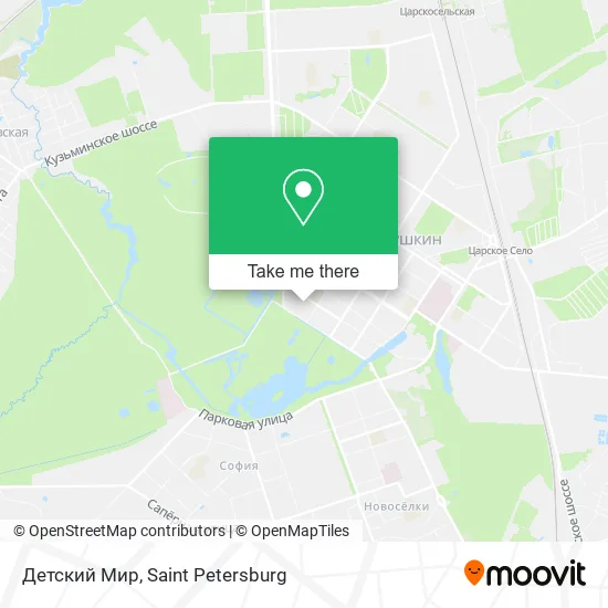 Детский Мир map