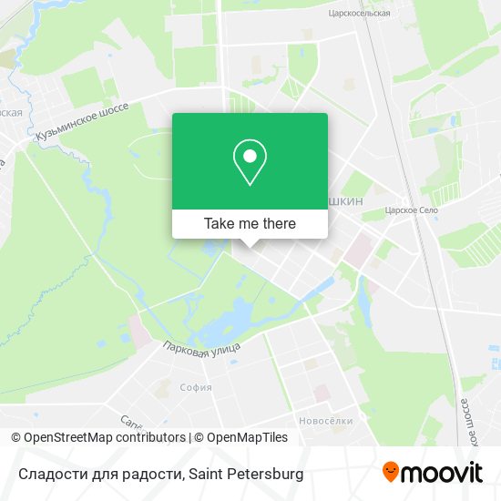 Сладости для радости map