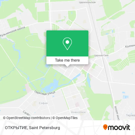 ОТКРЫТИЕ map