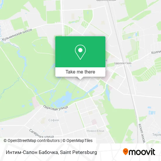 Интим-Салон Бабочка map