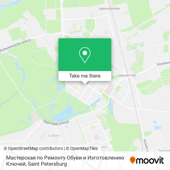 Мастерская по Ремонту Обуви и Изготовлению Ключей map