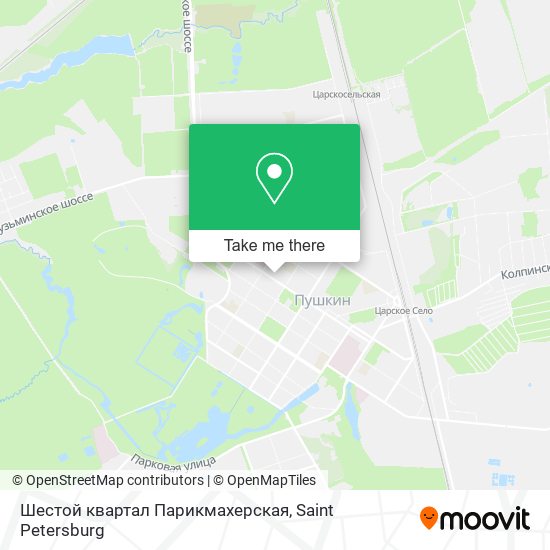 Шестой квартал Парикмахерская map