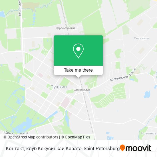 Контакт, клуб Кёкусинкай Каратэ map