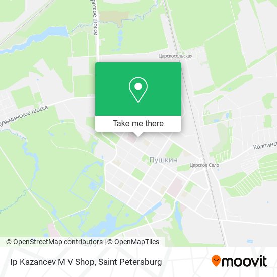 Ip Kazancev M V Shop map