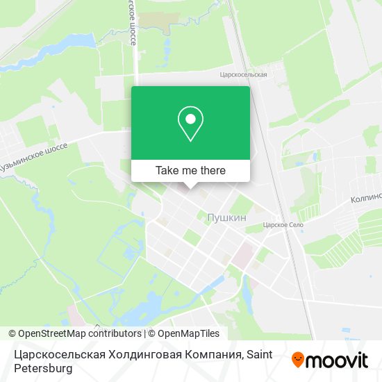 Царскосельская Холдинговая Компания map