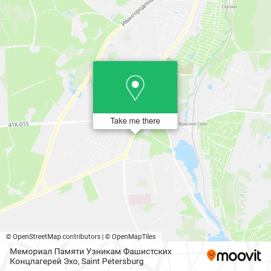 Мемориал Памяти Узникам Фашистских Концлагерей Эхо map
