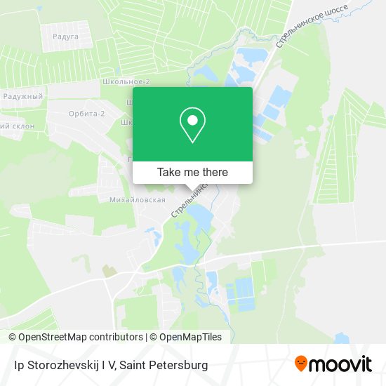Ip Storozhevskij I V map