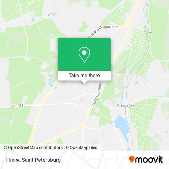 Пляж map