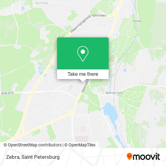 Zebra map
