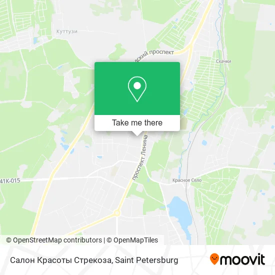 Салон Красоты Стрекоза map