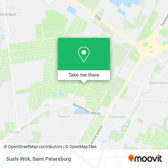 Sushi Wok map