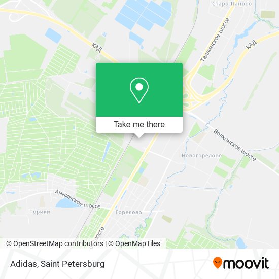Adidas map