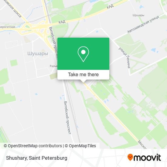 Shushary map