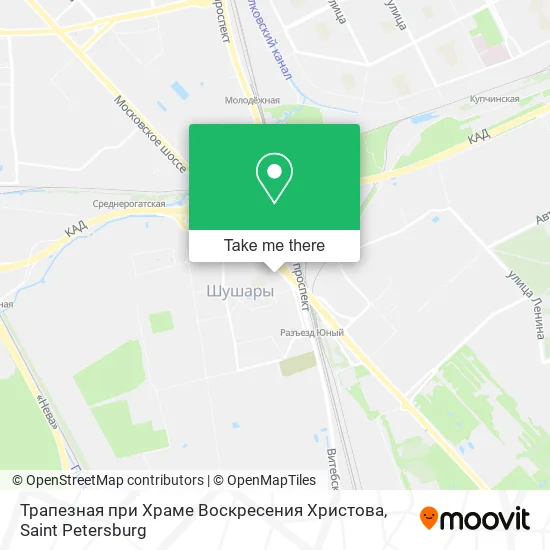 Трапезная при Храме Воскресения Христова map