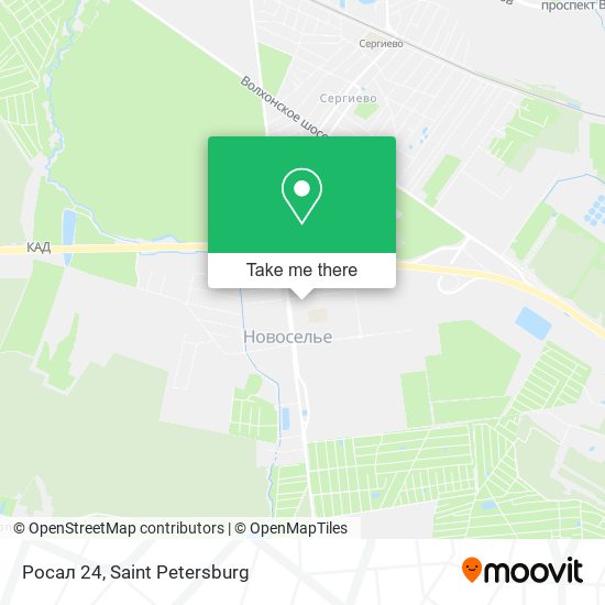 Росал 24 map