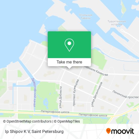 Ip Shipov K V map