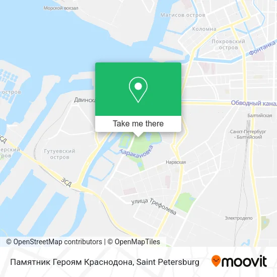 Памятник Героям Краснодона map