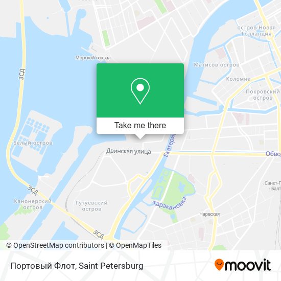 Портовый Флот map