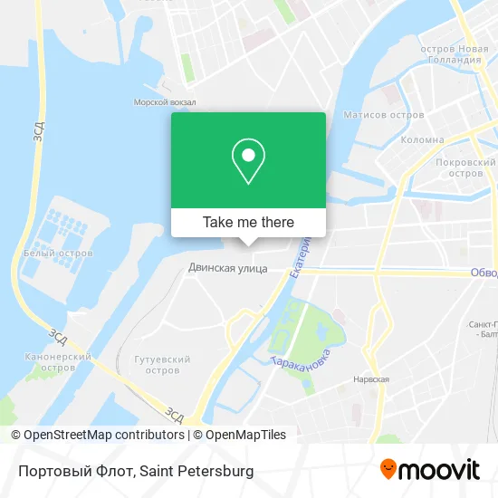 Портовый Флот map