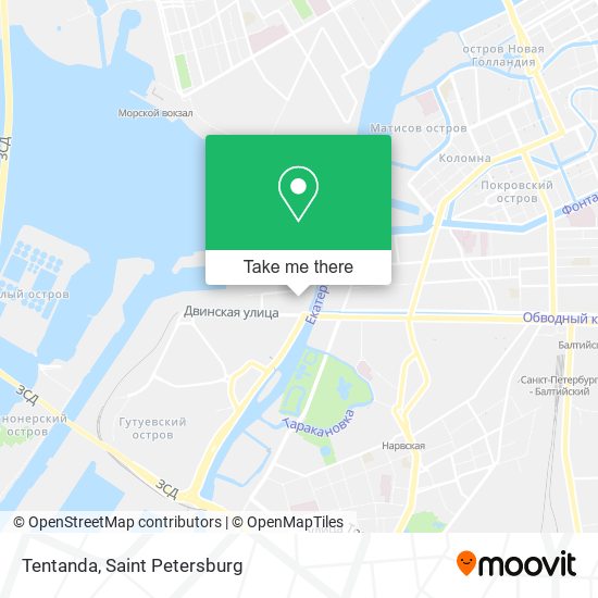 Tentanda map