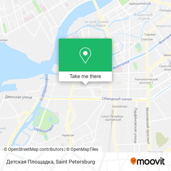 Детская Площадка map