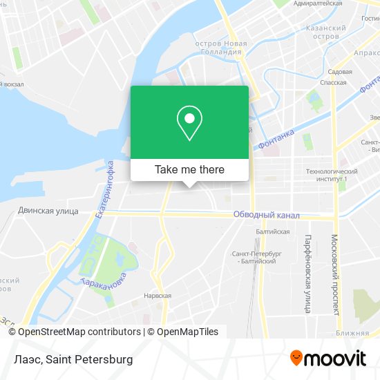 Лаэс map