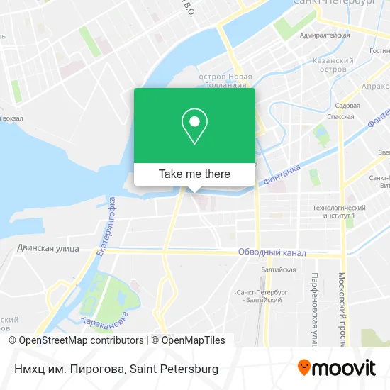 Нмхц им. Пирогова map